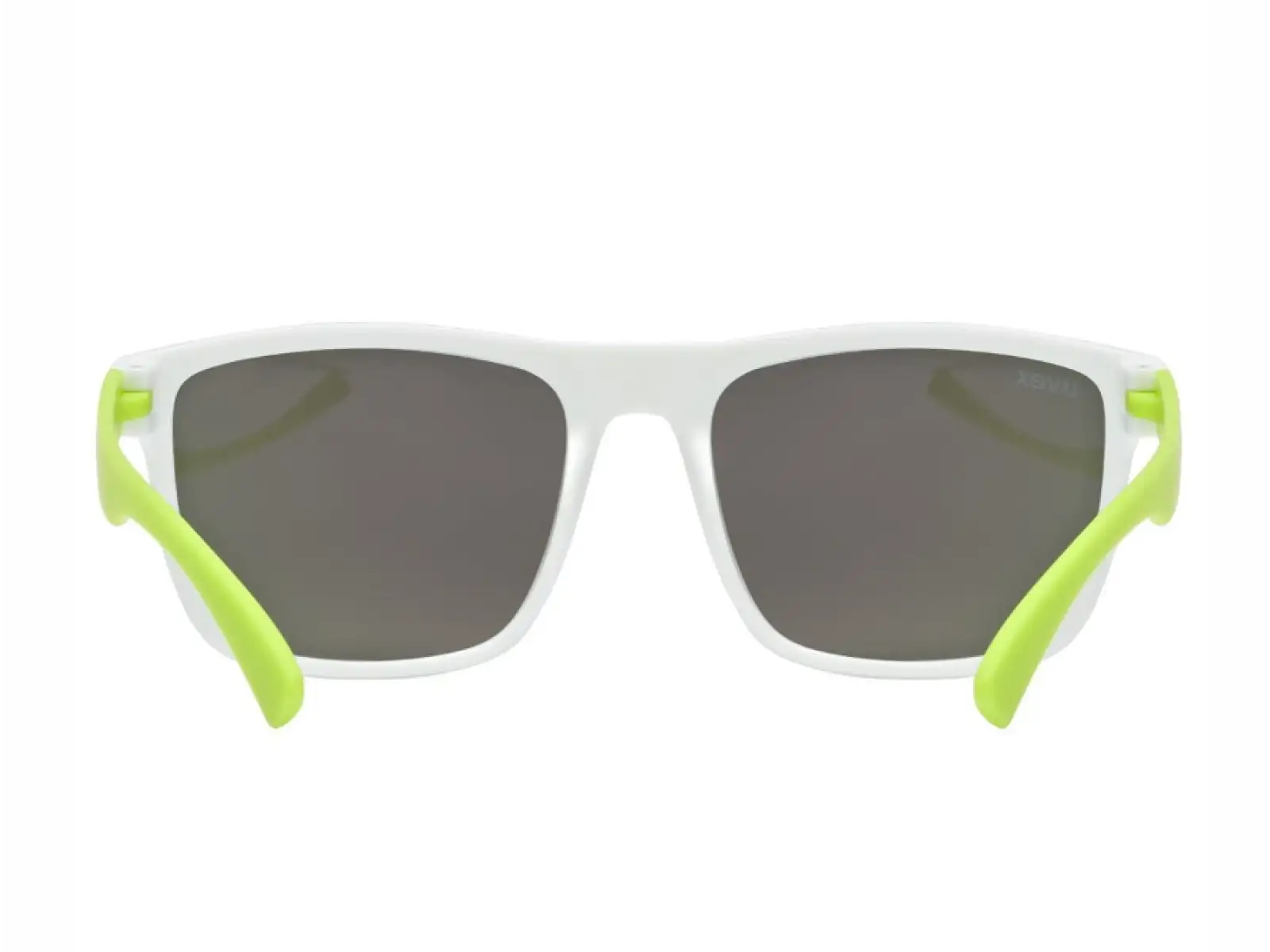 Uvex Rookie children's glasses White/Lime Matt/Mirror Green