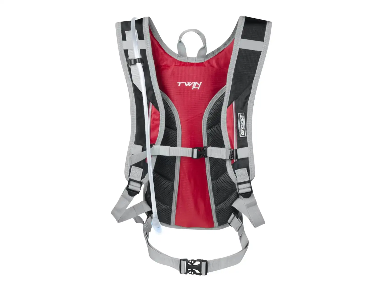 Force Twin Plus backpack 14+2 l reservoir black/red