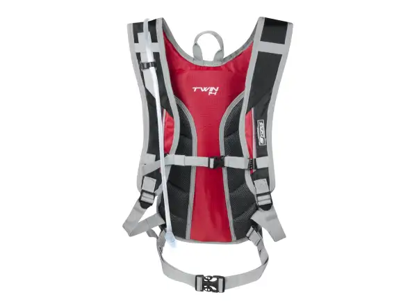 Force Twin Plus backpack 14+2 l reservoir black/red