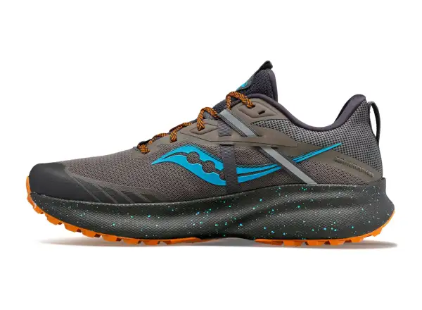 Saucony Ride 15 TR running shoes Pewter/Agave