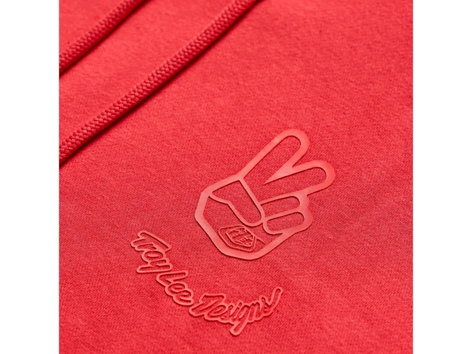 Troy Lee Designs Peace Out men's hoodie Scarlet