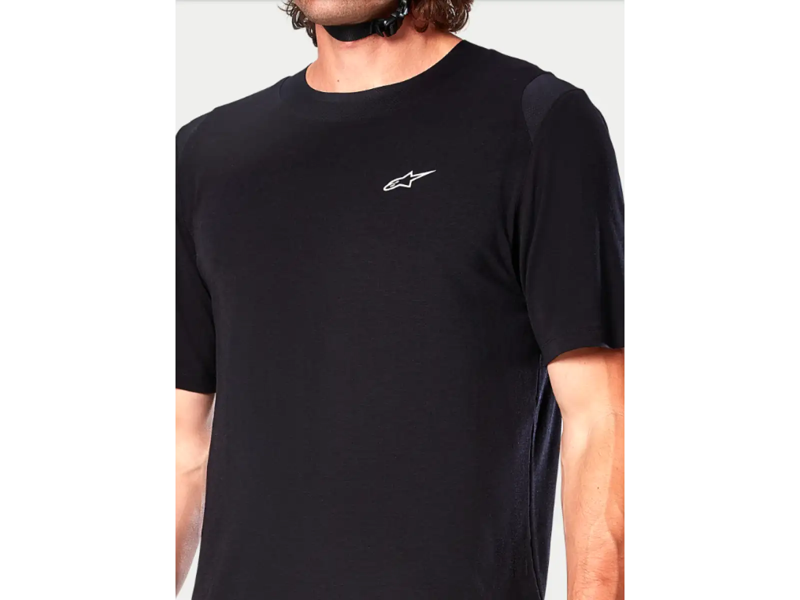 Alpinestars A-Dura Dri Wool men's jersey short sleeve Black