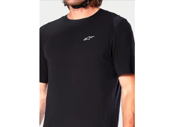 Alpinestars A-Dura Dri Wool men's jersey short sleeve Black