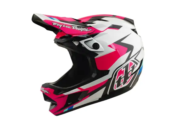 Troy Lee Designs D4 Polyacrylite MIPS helmet Roamer Magenta