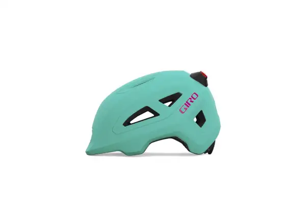 GIRO Scamp II LED kids' helmet Mat Screaming Teal