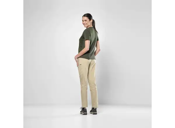 Salewa Puez AM Hyb women's shirt short sleeve Dark Olive