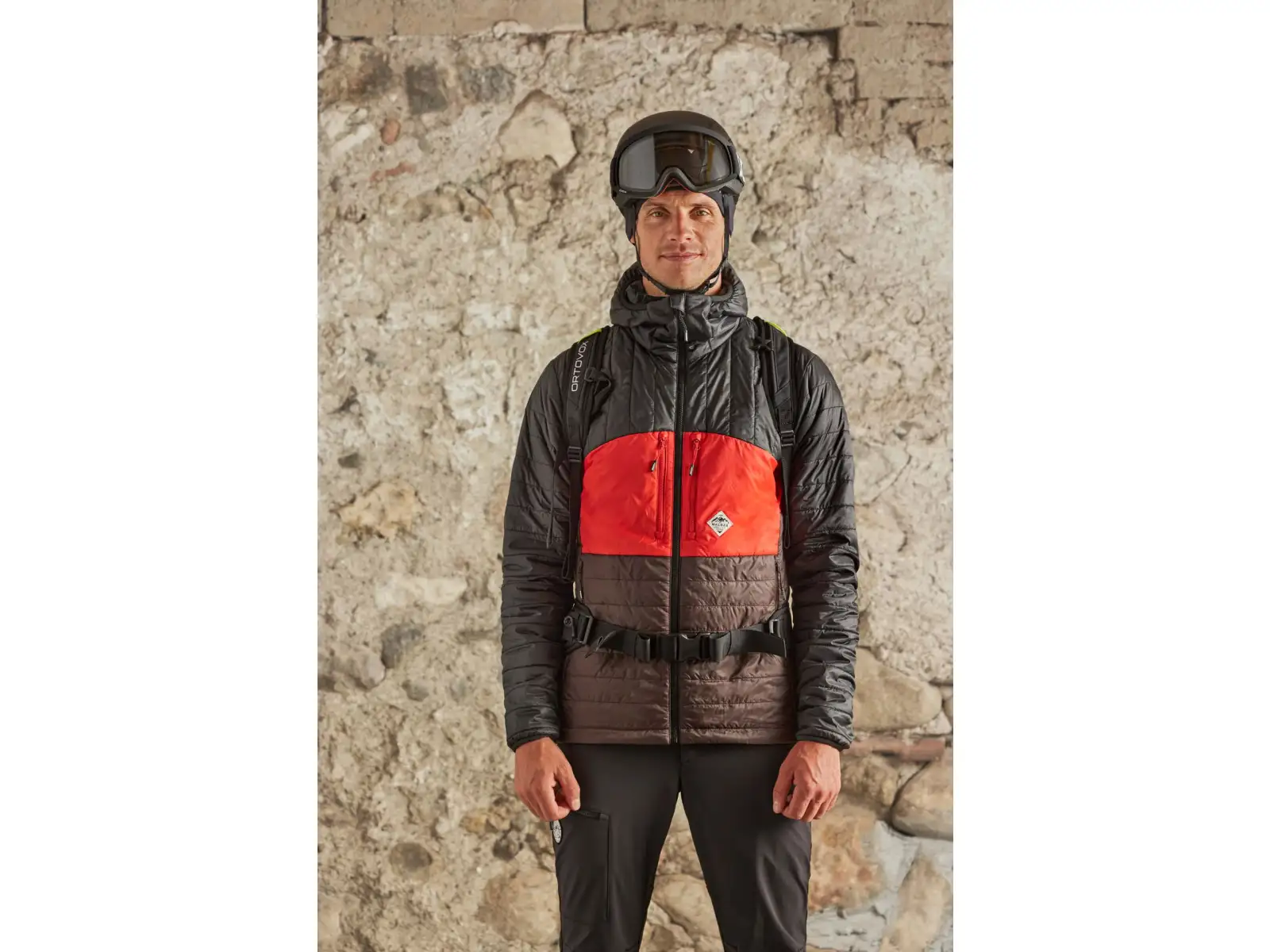 Maloja TomasoM. men's ski touring jacket Deep forest multi