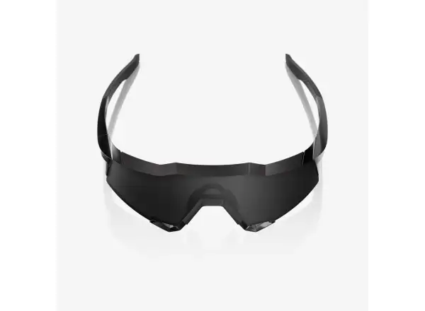 100% Speedcraft sunglasses Matte Black Gloss Black/Black Mirror