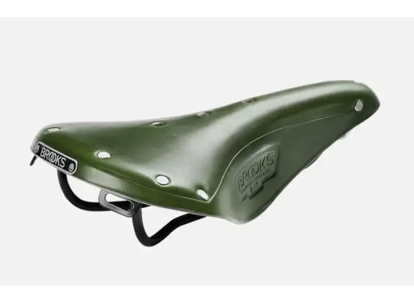 Brooks B17 Standard S leather saddle Apple Green - Unpacked