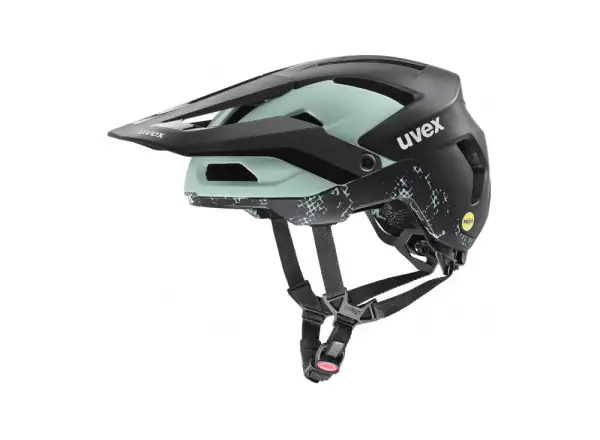Uvex Renegade MIPS helmet Black/Jade Matt
