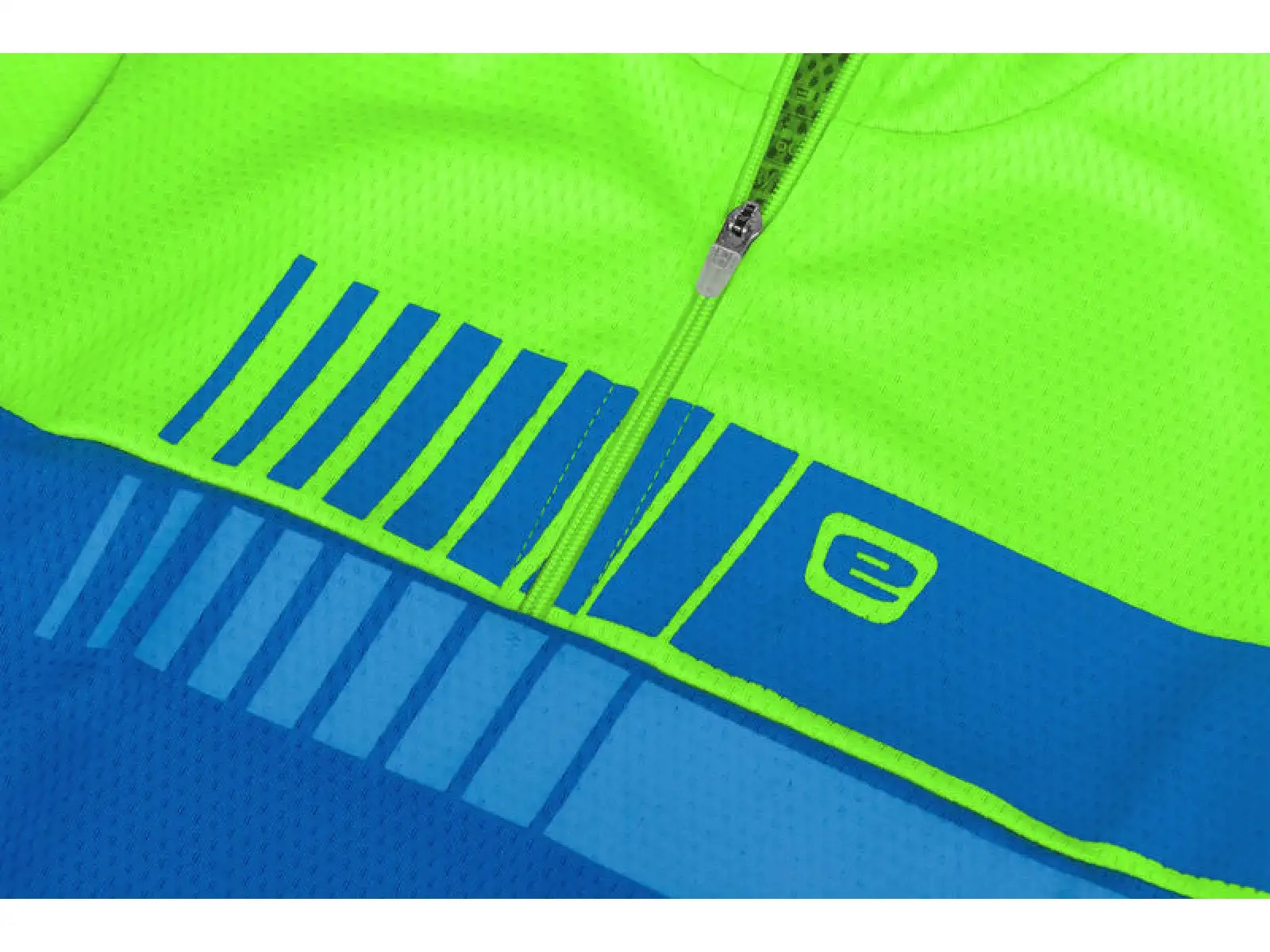 Etape Peddy 2.0 kids jersey short sleeve green/blue