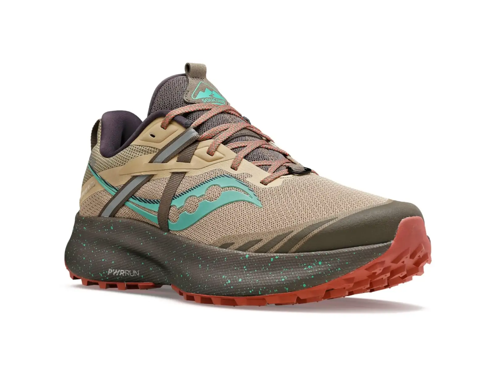 Saucony Ride 15 TR women's running shoes Desert/Sprig