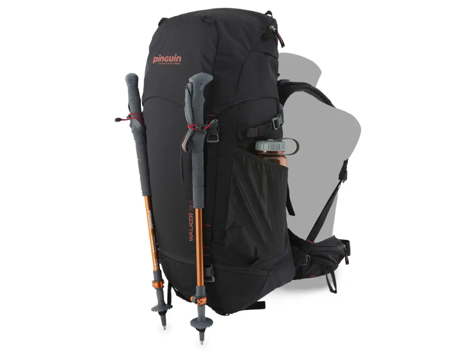 Pinguin Walker 50 backpack 50l Black