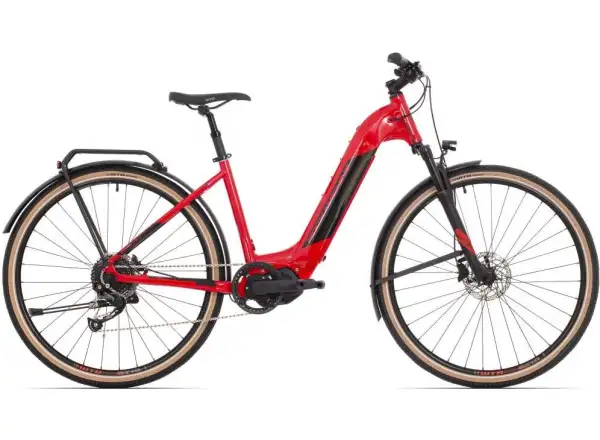 Rock Machine Crossride INT e400 Touring e-bike Gloss Red / Black