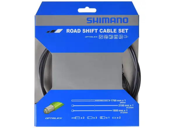 Shimano Optislick OT-SP41 road shifting set grey