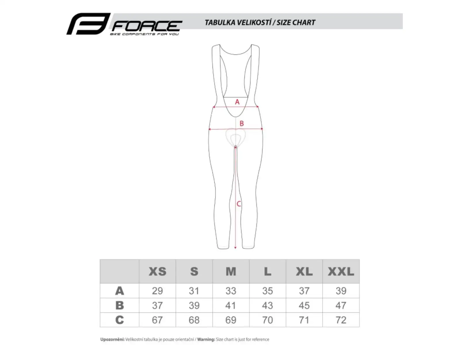 Force Reflex Line Lady women's pants with padding black