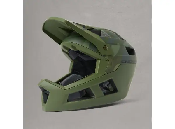 Endura SingleTrack kids helmet Olive Green