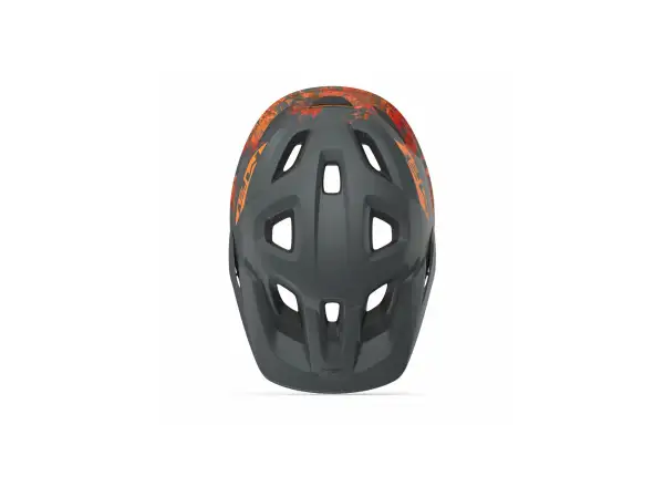 MET Eldar junior helmet grey/orange size Uni (52-57 cm)
