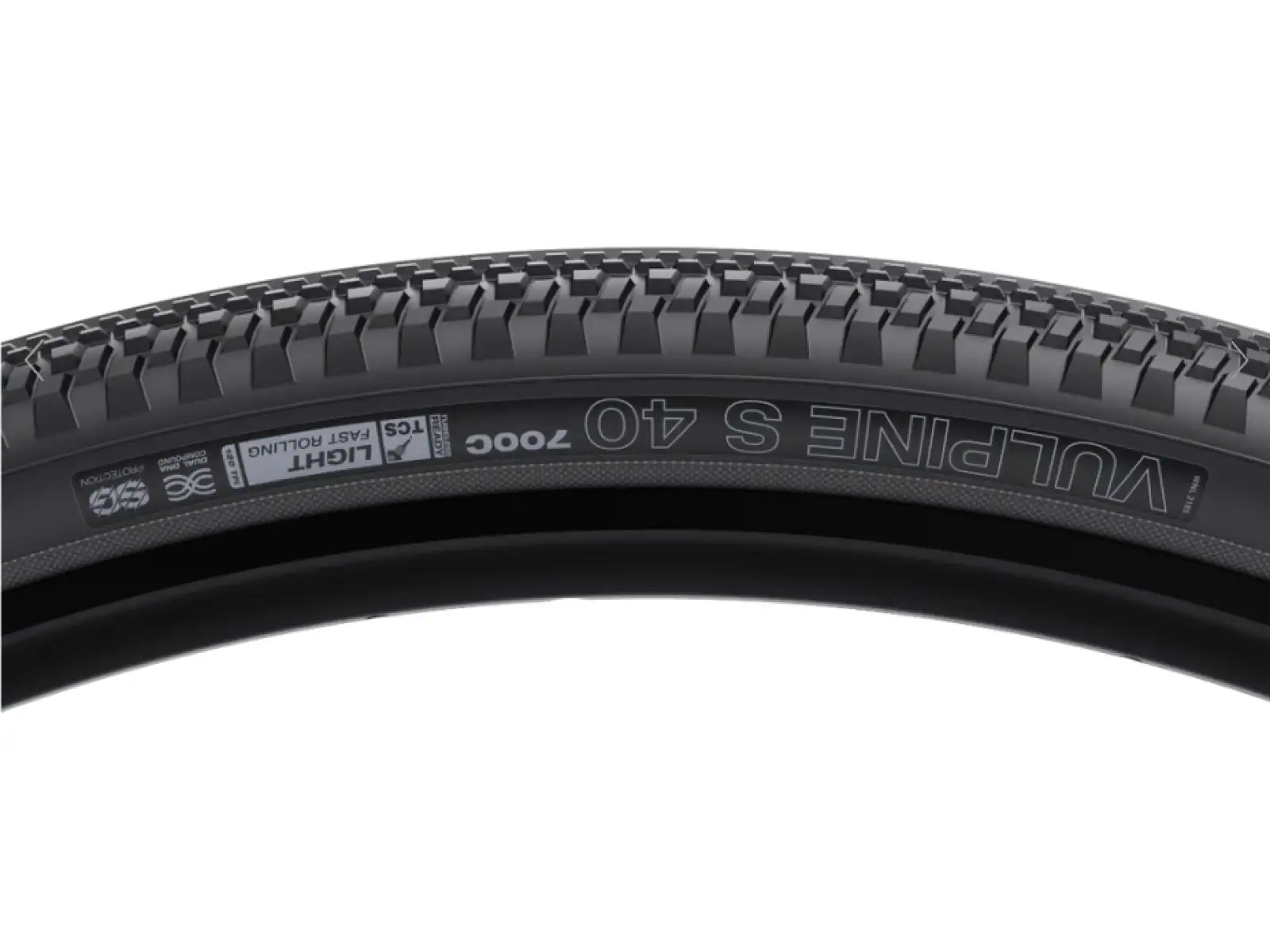 WTB Vulpine S TCS LFR SG 28" gravel tire kevlar black