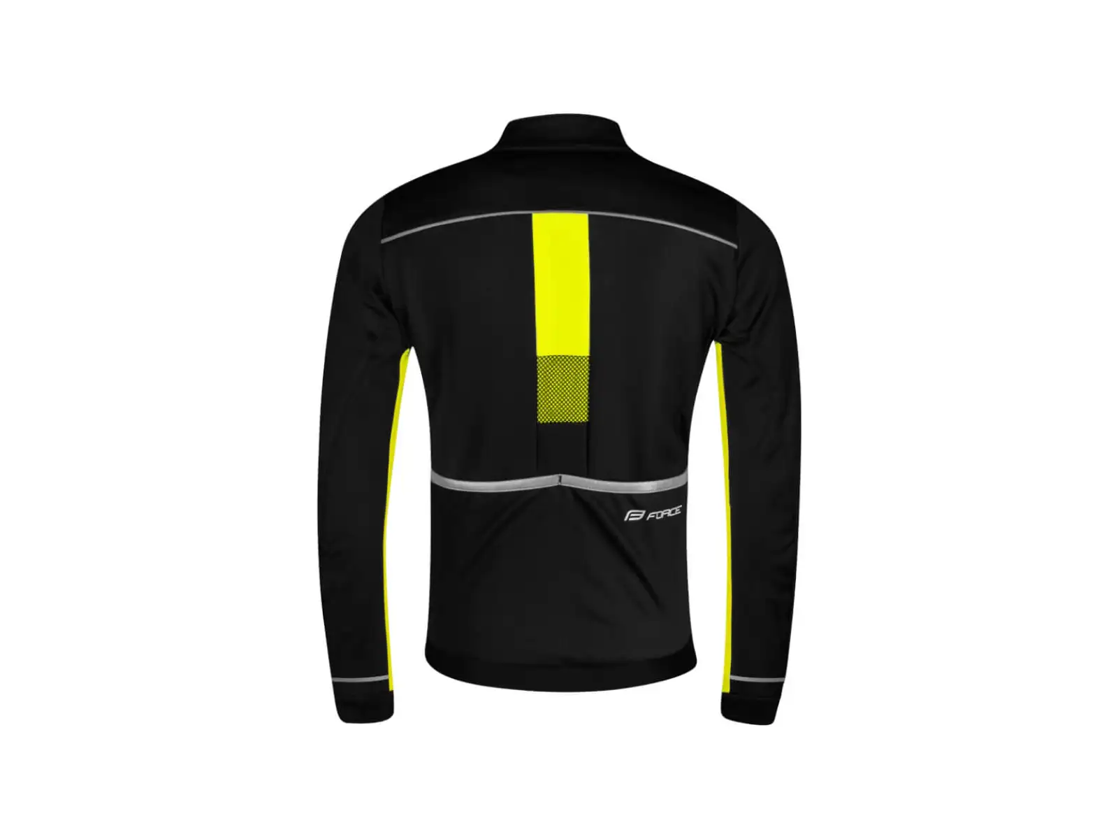 Force Frost Kid children's jacket black/fluo yellow