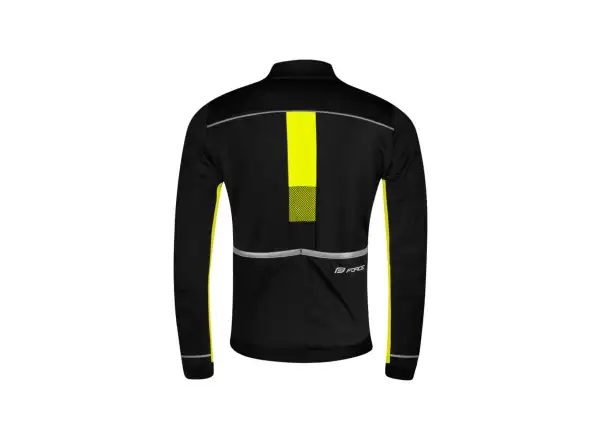 Force Frost Kid children's jacket black/fluo yellow