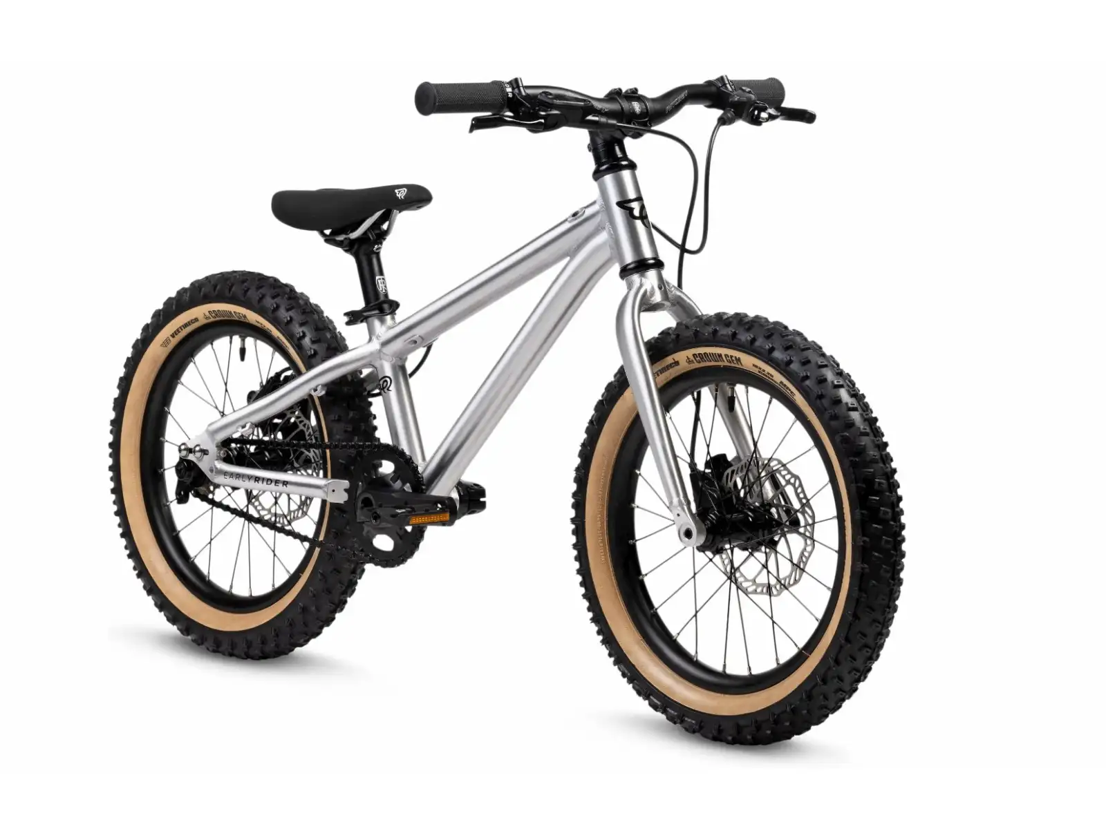 Early Rider Hellion 16 kids bike Brushed Aluminium