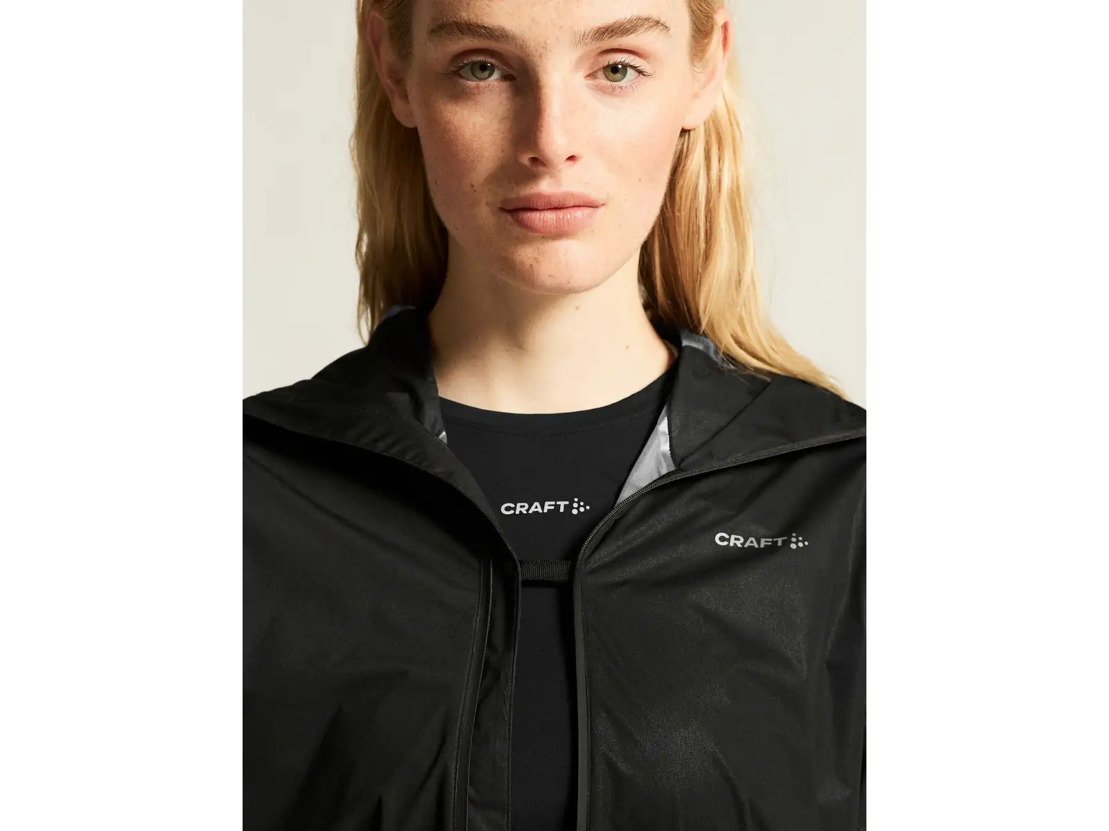 CRAFT PRO Hydro Lightweight women's running jacket black