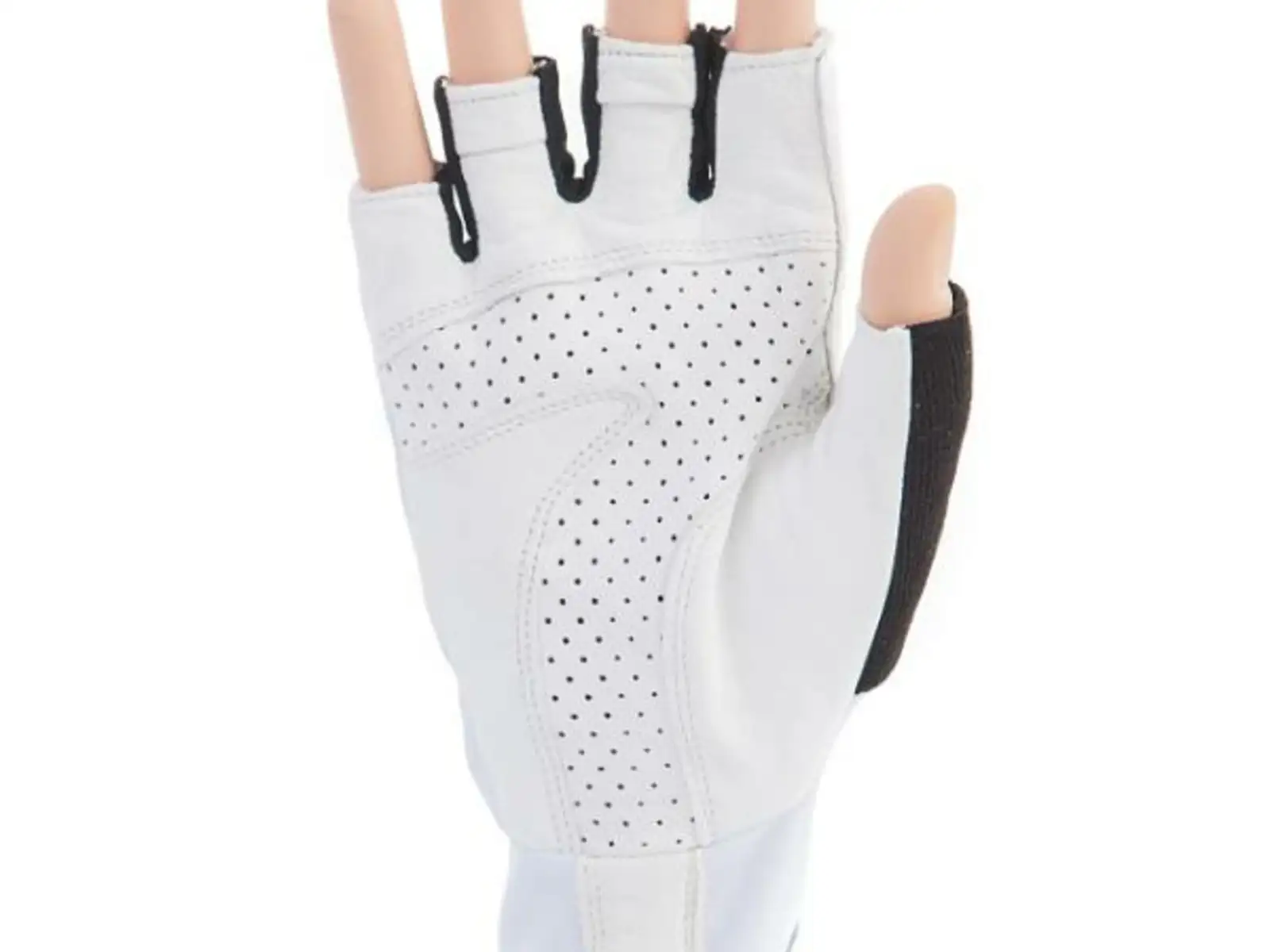 Crussis gloves black/white