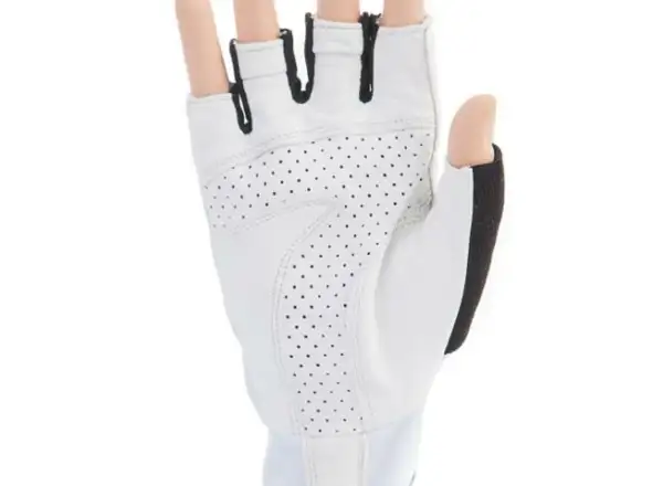 Crussis gloves black/white