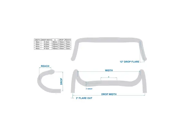 Ritchey Classic Butano 38 handlebars