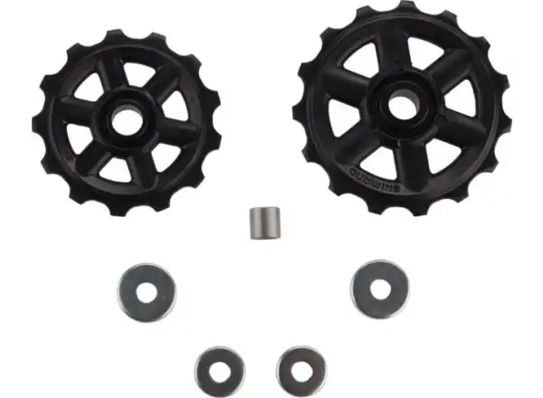 Shimano RD-M310 derailleur pulleys upper + lower