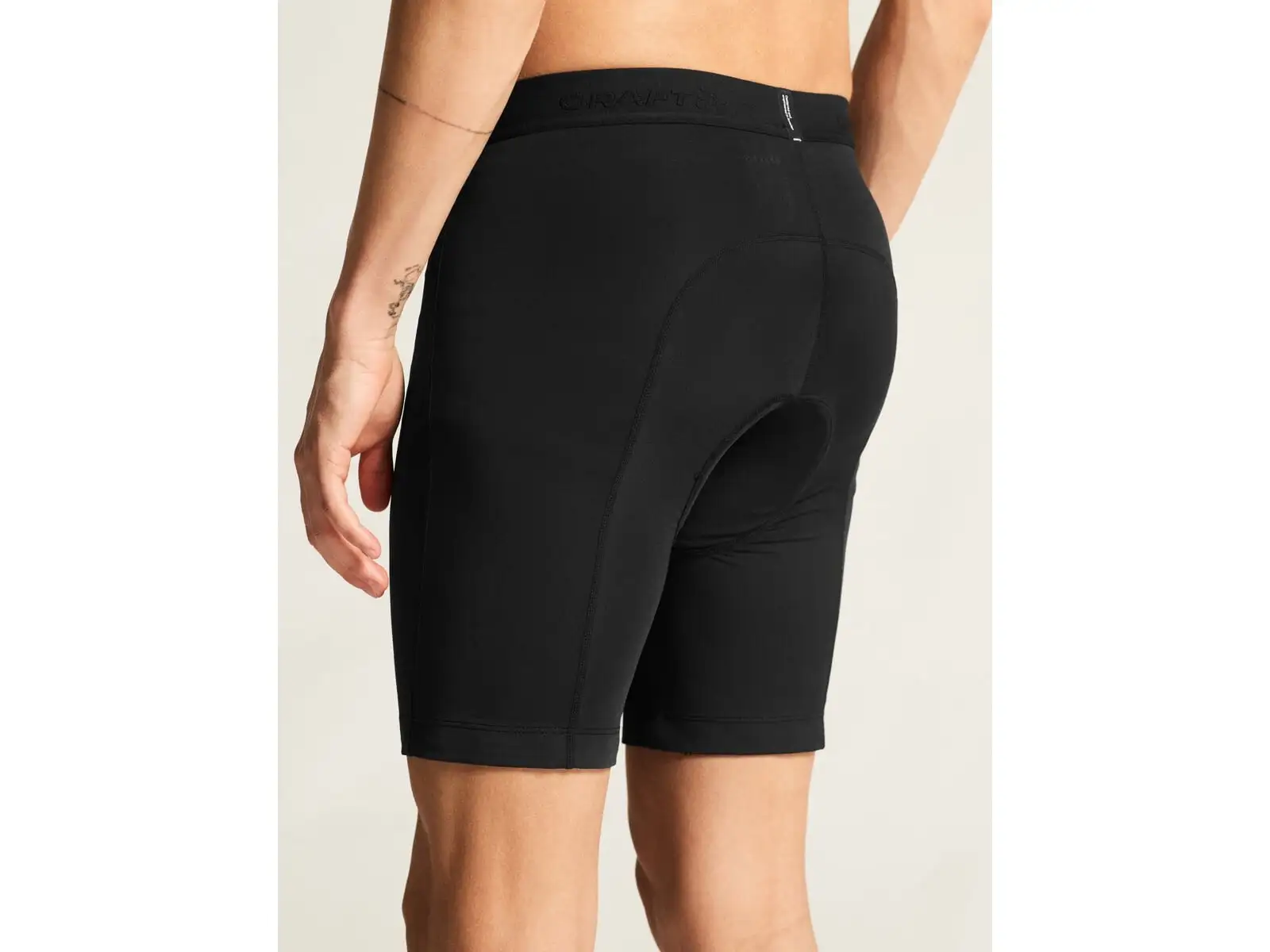 Crart Everyday Bike Liner C4 men's inner shorts with pad black