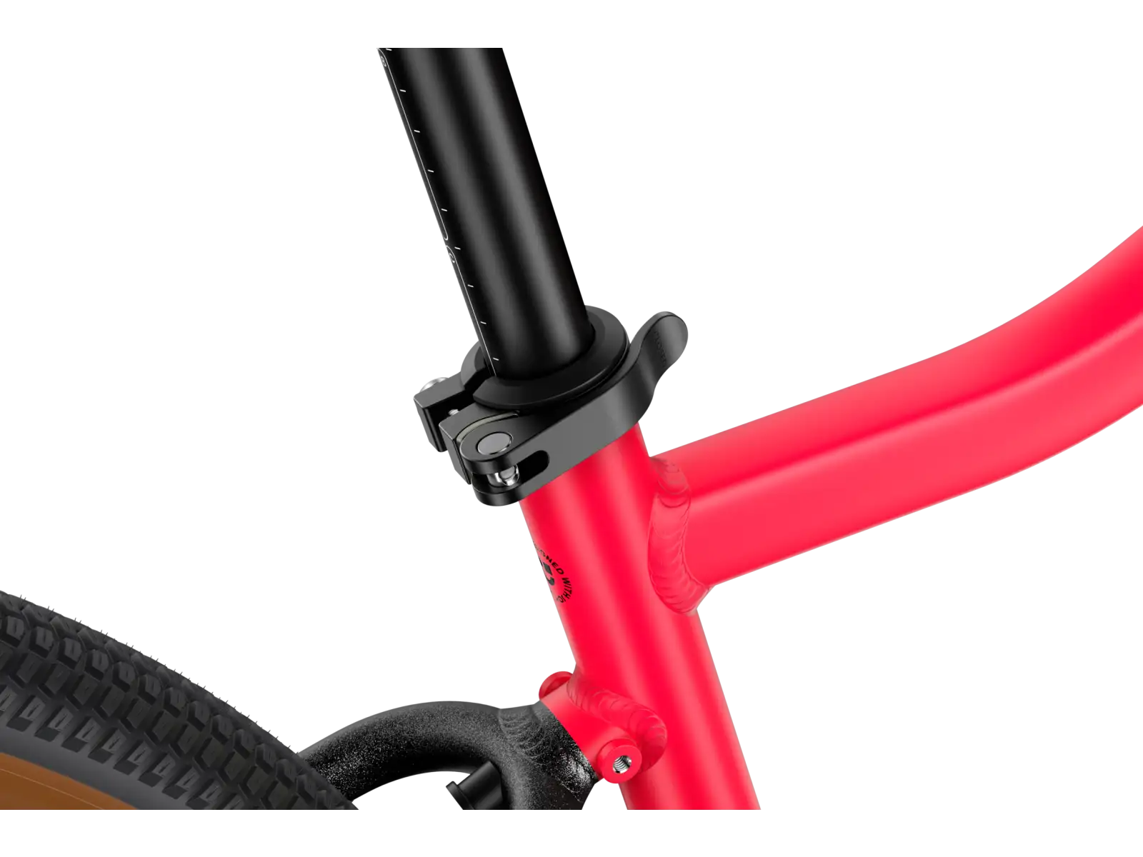 Woom 6 EXPLORE kids bike neon pink