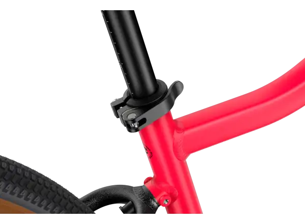 Woom 6 EXPLORE kids bike neon pink