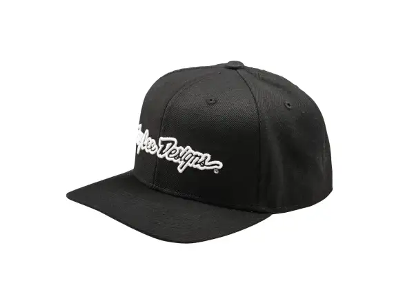 Troy Lee Designs Signature Curved cap Black