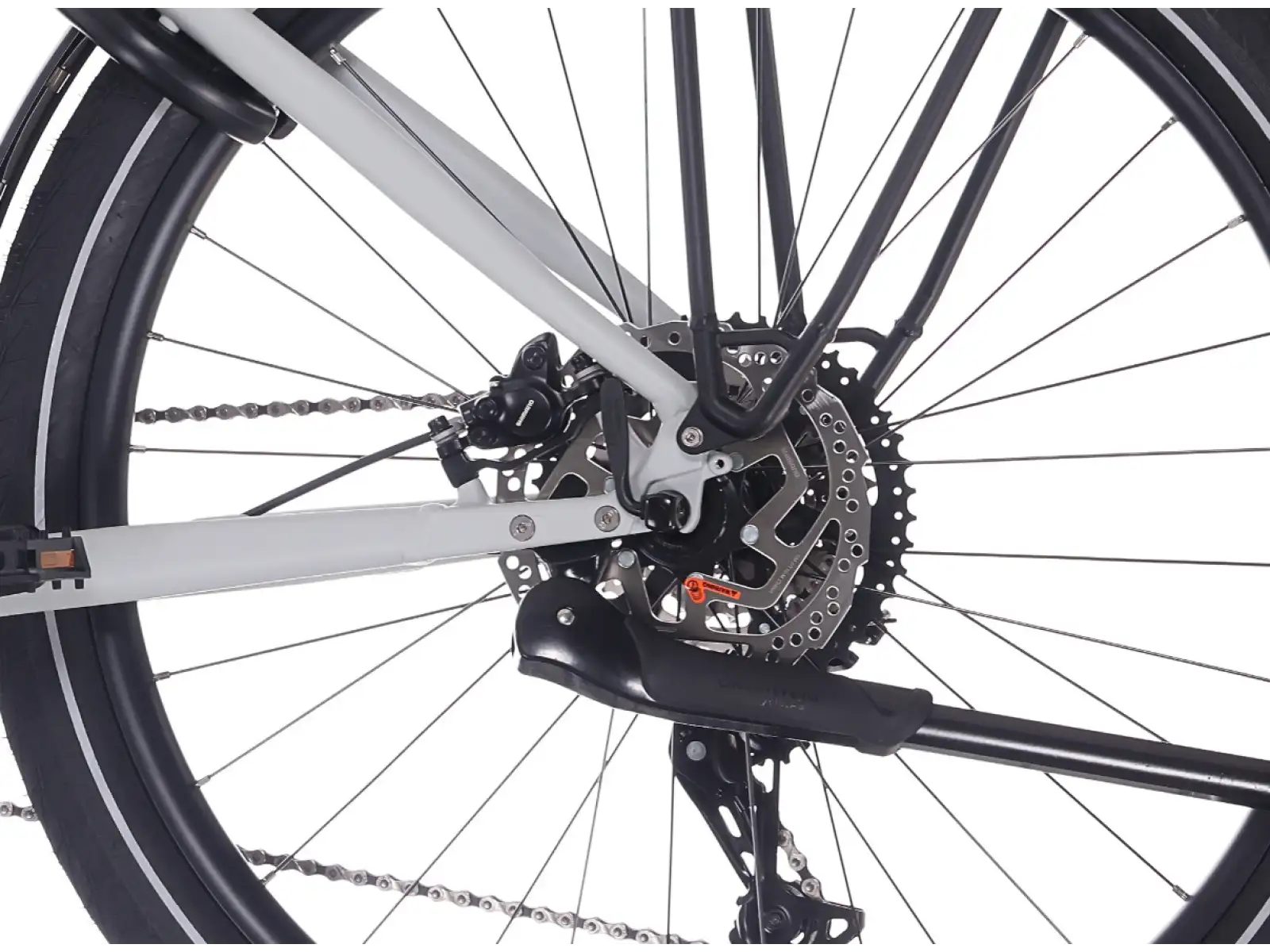 Rock Machine eRokk B70 City low-step e-bike Matte Limerock Grey