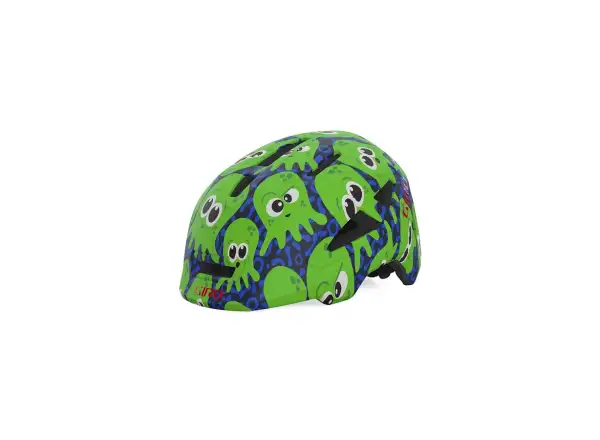 Giro Scamp II children's helmet Mat Midnight/Green Inked