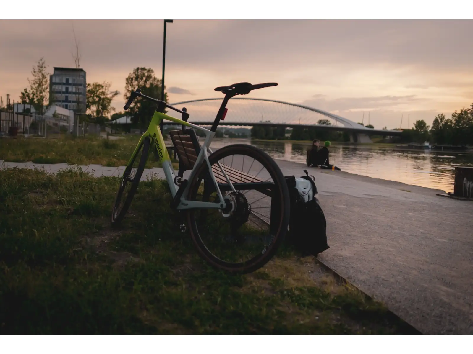 Superior XR 9.7 GR Gloss gravel bike Grey/Racing Yellow