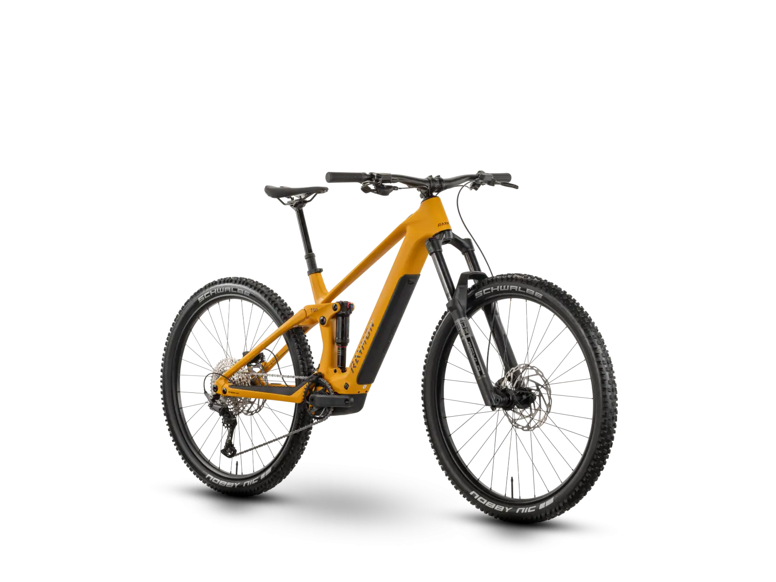 Raymon Airok Comp full-suspension e-bike Kurkuma/Brown