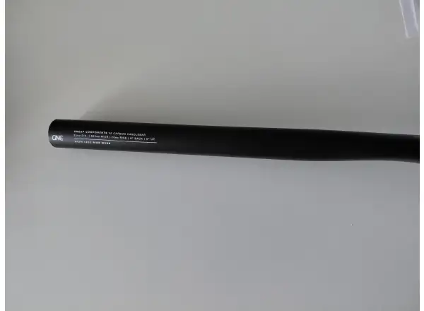 OneUp handlebars V2 Carbon 35/720 mm shortened black 20 mm rise