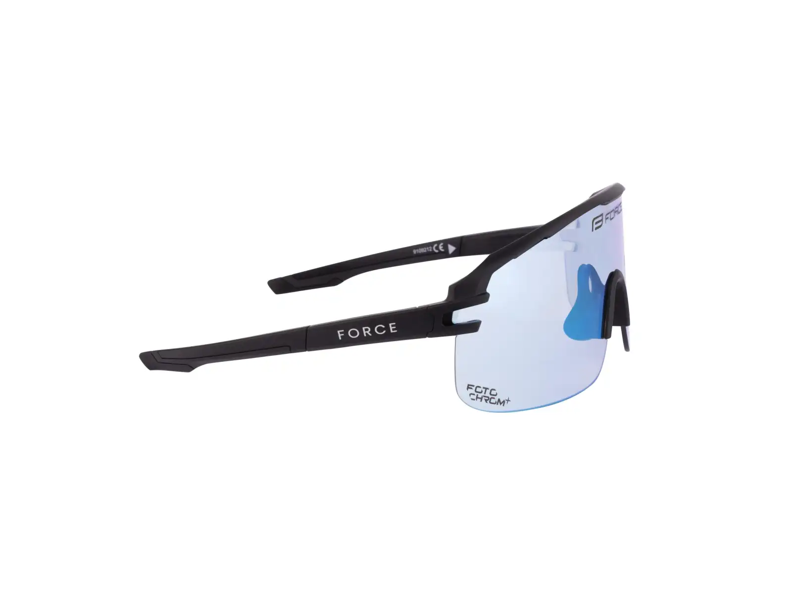 Force Epic cycling glasses black/blue photochromic lens