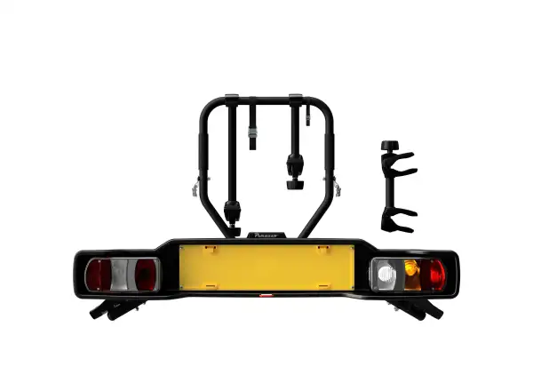 carrier SIENA for tow bar for 4 bikes Fe, black