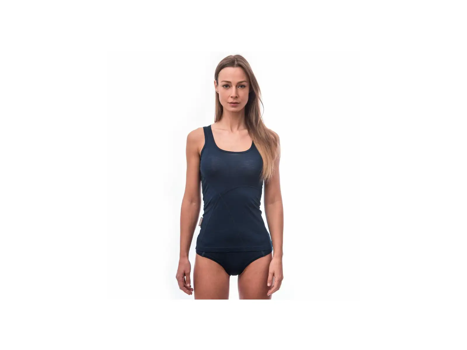 Sensor Merino Active women's tank top Deep Blue