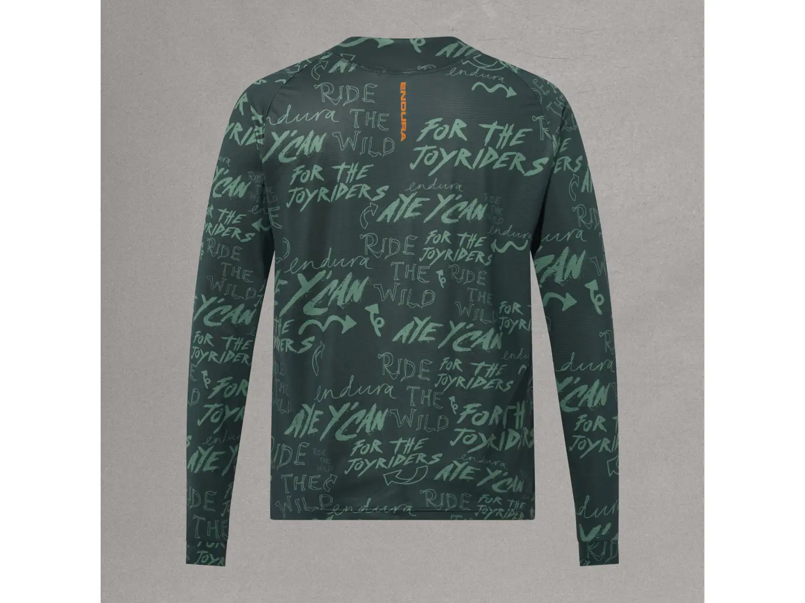 Endura Singletrack men's jersey long sleeve Carbon Grey
