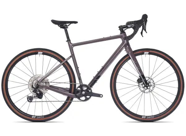 Rock Machine Lukk Cr 70 gravel bike Gloss Purple Garnet