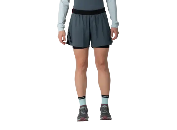 Dynafit Alpine Pro 2in1 women's running shorts Cinder