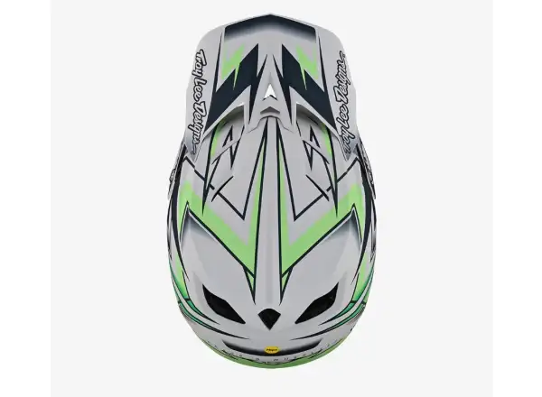 Troy Lee Designs D4 Composite Mips Volt helmet White