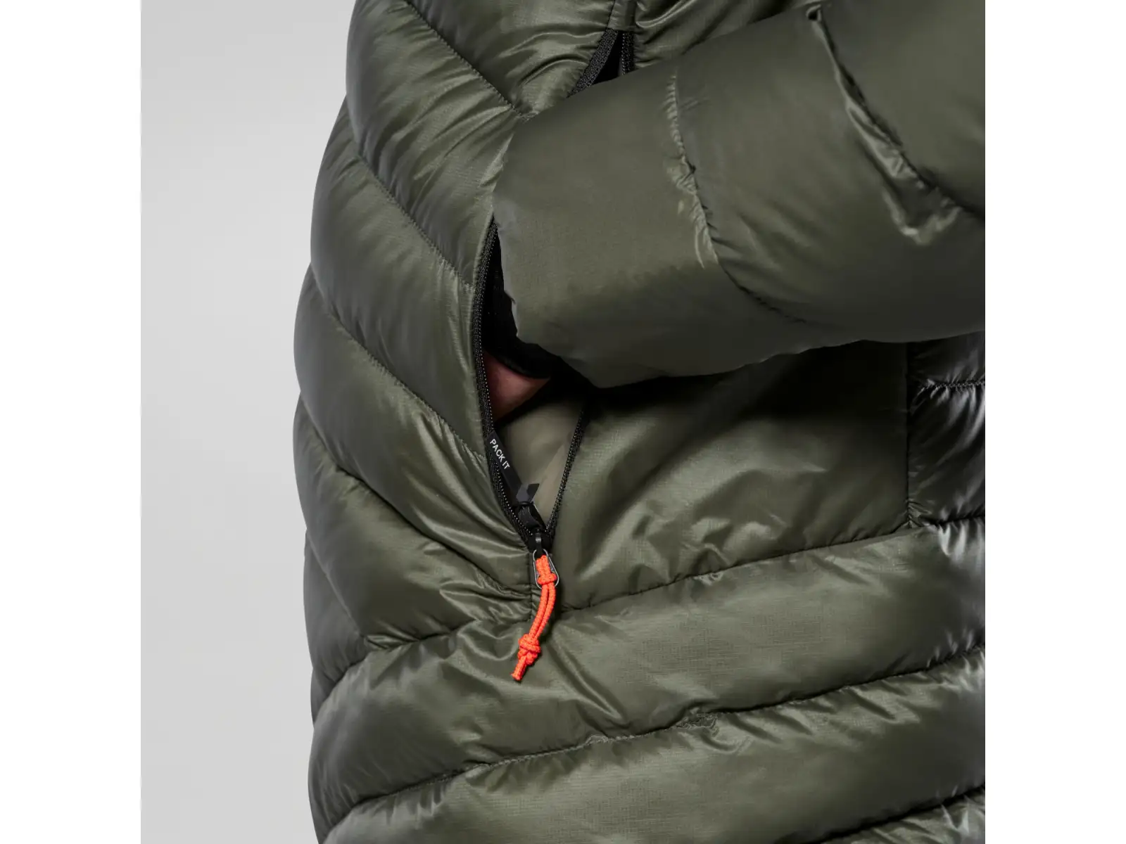 Salewa Ortles Med 3 RDS DWN men's jacket Faded Green