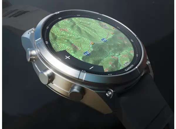 Garmin Fénix 9 Pro inReach 51 mm smart watch Carbon gray DLC Titanium Black/Pebble gray