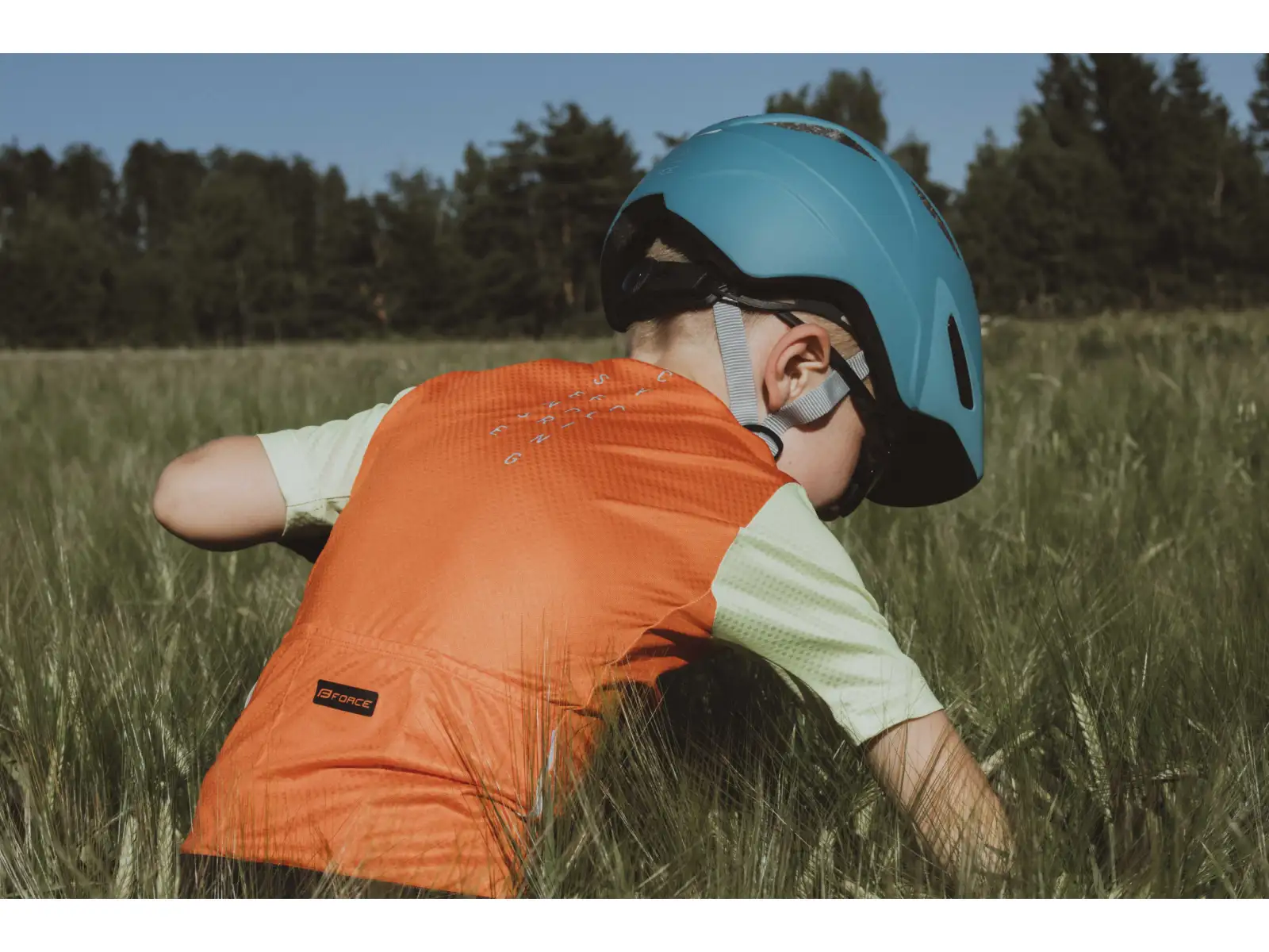 Force Limit Kid MTB children's jersey orange